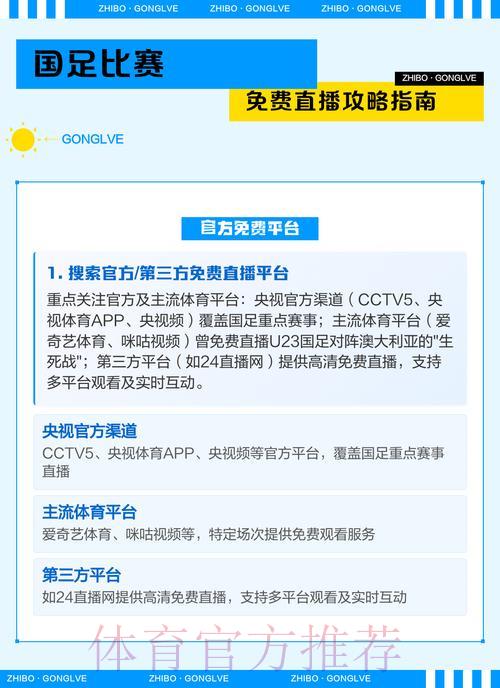 2026世界杯预选赛国足比赛直播观看完整指南 2026世界杯预选赛国足比赛直播观看完整指南